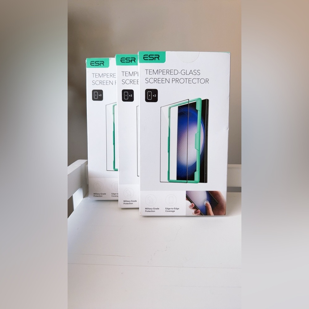 Ultra Tempered Glass Screen Protector for Samsung Galaxy S24 Ultra Pack of 2(x3)